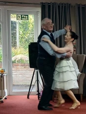 dancers in the care home