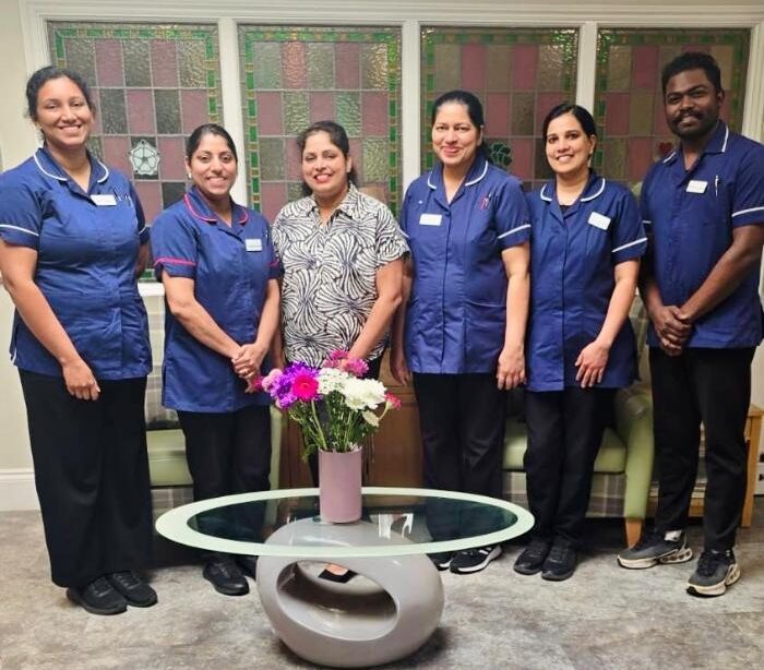 staff of nurses at inglewood